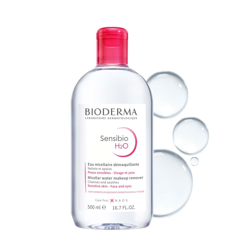 Bioderma Sensibio H2O Make-Up Removing Micellar Water - Sensitive Skin, 500ml