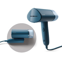 PHILIPS Compact & Foldable Handheld Garment Steamer STH3000/20 - Reno Blue