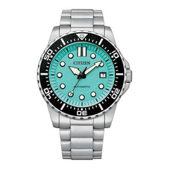 CITIZEN NJ0170-83X Urban Mechanical Automatic Blue Dial Men Sport Watch Citizen NJ0170-83X Cyan Dial Automatic Stainless Steel Analog Men's Dress Watch