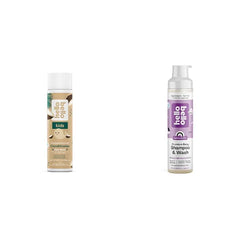 Hello Bello Kids Shampoo & Body Wash + Conditioner Bundle – 10 oz Each, Gentle 2-in-1 Cleanser & Moisturizing Hair Care
