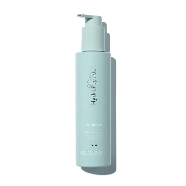 HydroPeptide Cleansing Gel, Toning Face Wash, Effectively Removes Makeup, Dirt, and Excess Oil without Irritation, 6.76 Ounce