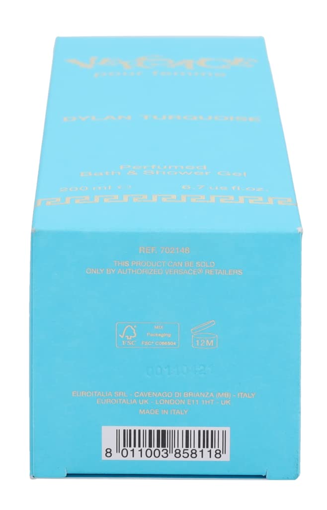 Versace Pour Femme Dylan Turquoise Shower Gel 200ml