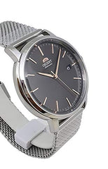 Orient Automatic Brown Dial Stainless Steel Watch Ra-Ac0E05N00C, Brown, bracelet
