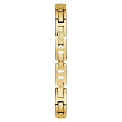 Guess Chloe Analog Watch for Women, 20.5 mm Case Width, Gold Tone/Champagne