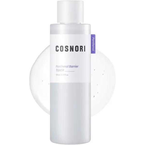 COSNORI Panthenol Barrier Toner - Vegan Skin Barrier strengthening Toner, Korean Skincare, High Content panthenol, Kakadu Plum Extract, Skin Texture & Hydration Care, 6.93 fl.oz