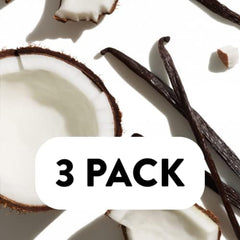 Native Deodorant | Natural Deodorant for Women and Men, Aluminum Free with Baking Soda, Probiotics, Coconut Oil and Shea Butter | Coconut & Vanilla - Pack of 3