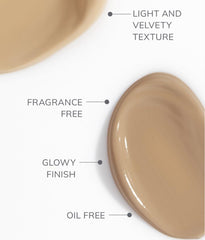 Farmasi Air Glow Foundation, Deeply hydrating and Lightweight Skincare Effects, Sea-Water formula, Natural-looking Skin Hydrated Softer and Smooter, Buildable Hylauronic Coverage 1 Fl Oz / 30 ML - C05