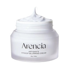 ARENCIA Hyssop Blurring Cream, Intense Collagen Face Moisturizer & Night Repair Cream for Anti-Aging, Nourishing Skin Barrier, Premium Korean Skincare, 1.76oz