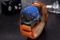 CURREN Quartz Watch - Brown