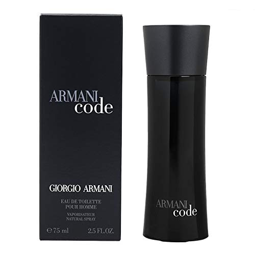 Giorgio Armani Code Perfume for Men, EDT Spray, 75 ml