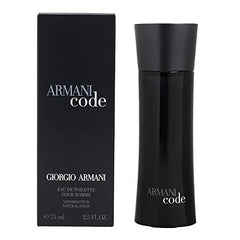 Giorgio Armani Code Perfume for Men, EDT Spray, 75 ml