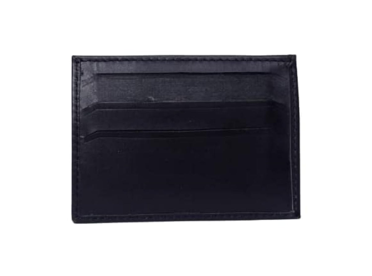 Card Holder Wallet for Men, Genuine Leather (Black)