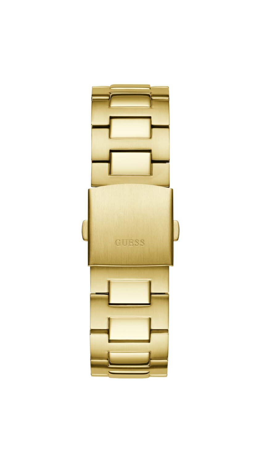 GUESS BR GLD CS W/BR GLD TR W/P GLD CHAMFER/SUN CHAMP MF DL/BR/P GLD BRCT