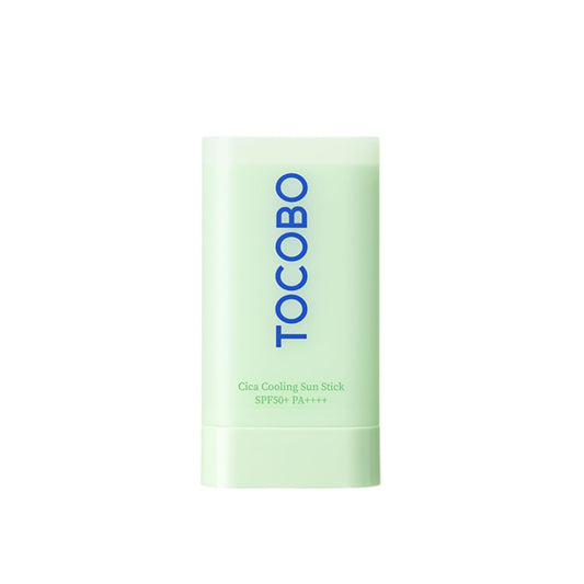TOCOBO Cica Cooling Sun Stick SPF50+ PA++++ 1.69 fl. oz - Fermented Cica Complex, Reduces Skin Temperature, Quick Soothing, Lightweight and Moisturizing
