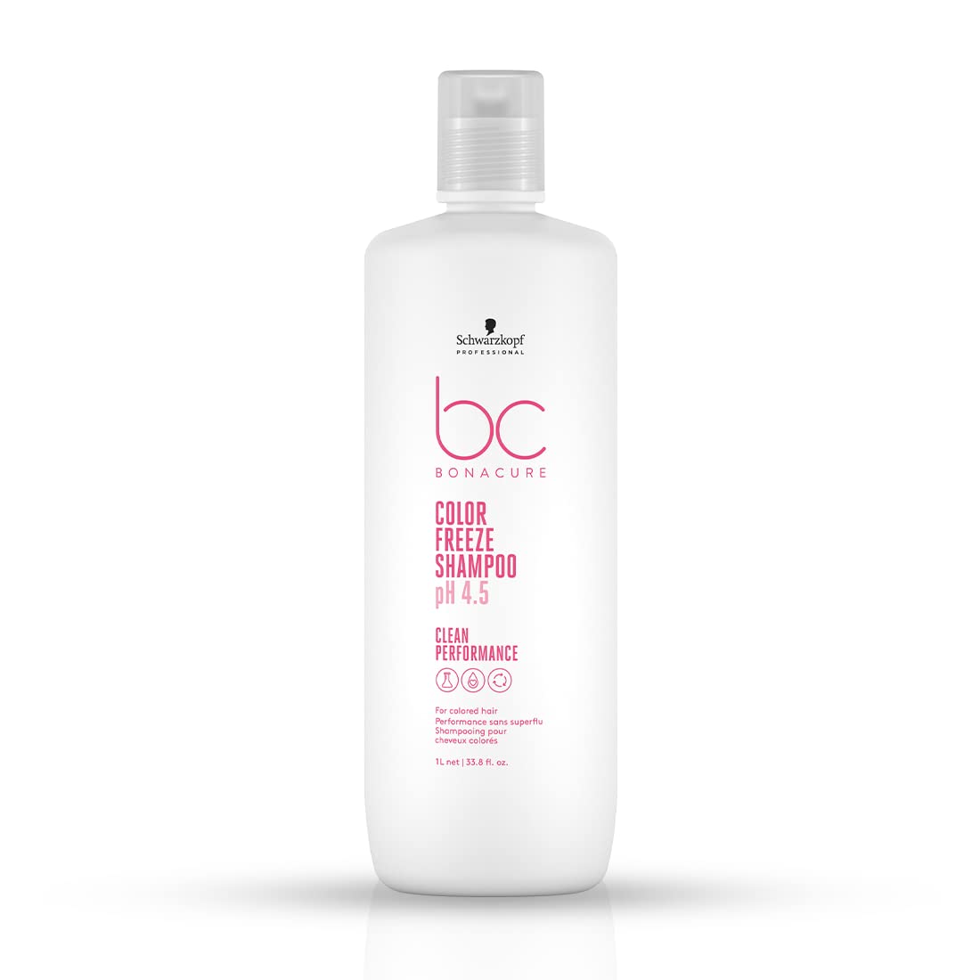 Schwarzkopf Professional Bonacure Color Freeze Ph 4.5.Micellar Sulfate Free Shampoo, Fresh, 1000 ml, 1 l (Pack of 1)