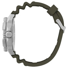 Timex Men's Analogue Watch with a Silicone Strap Expedition North Ridge - Green