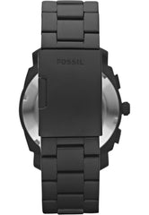 Fossil Machine Chronograph Black Stainless Steel Watch - FS6015