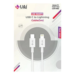 UI USB C to Lightning Cable 1mtr - 8712