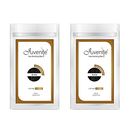 Black Hair Fibers Refill Pack 30g