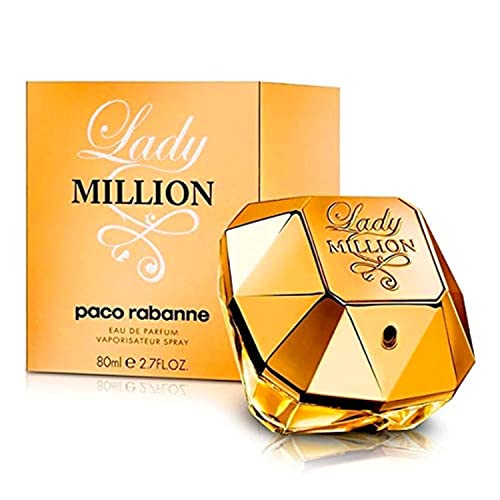 Lady Million by Paco Rabanne for Women - Eau de Parfum, 80ml