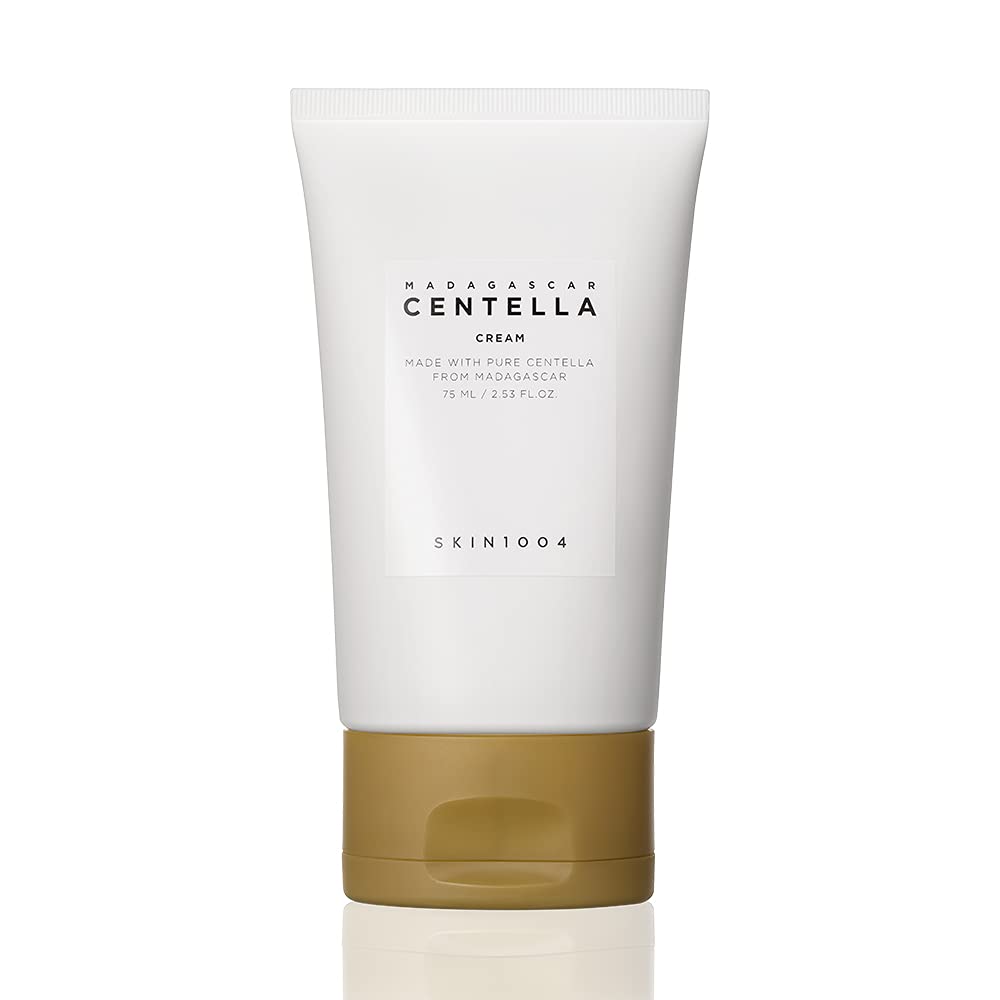 SKIN1004 Madagascar Centella Cream 2.53 fl.oz (Renewed) Organic Ingredients Moisturizing Brightening Wrinkle Care