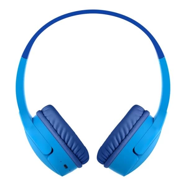 BELKIN SoundForm Mini Wireless On-Ear Headphones for Kids – Blue