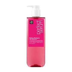 Mise En Scene Hair Perfume Shampoo Perfect Styling Serum Shampoo with Peony and Rose Scent, Styling Memory & Heat Protection, Enriched with Argan Oil, Daily Nourishing, 22.99 Fl. Oz.