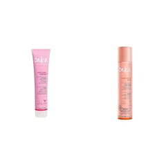 Cake Beauty Curl Friend Defining Curl Cream & Hold Out Flexible Hold Hairspray Bundle Bounce Curly Hair Styling 8.6 oz