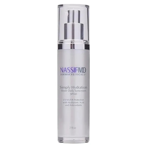 NassifMD Simply Hydration SPF40 Sheer Sunscreen