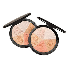 Bolver Highlighter Makeup Palette, Powder Palette Facial Bronzers Illuminator Palette Highlighter Baked Waterproof Long Lasting. (H05)