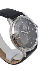 Orient Bambino Automatic leather strap Watch SAC0000CA0, Gray, strap
