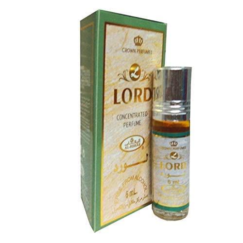 Lord - 6 ml (.2 oz) Perfume Oil by Al Rehab - 3 Pack