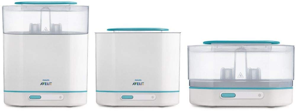 AVENT جهاز تعقيم أدوات الطفل philips 3 in 1 sterilizer