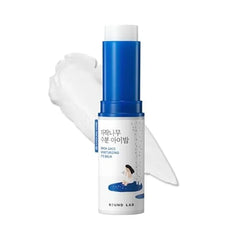 ROUND LAB Birch Juice Icy Cooling Eye Stick Depuffing Glow Booster Balm for Puffy Eyes, Dark Circles, Fine Lines On the Go Moisturizer Korean Skincare 0.35 oz