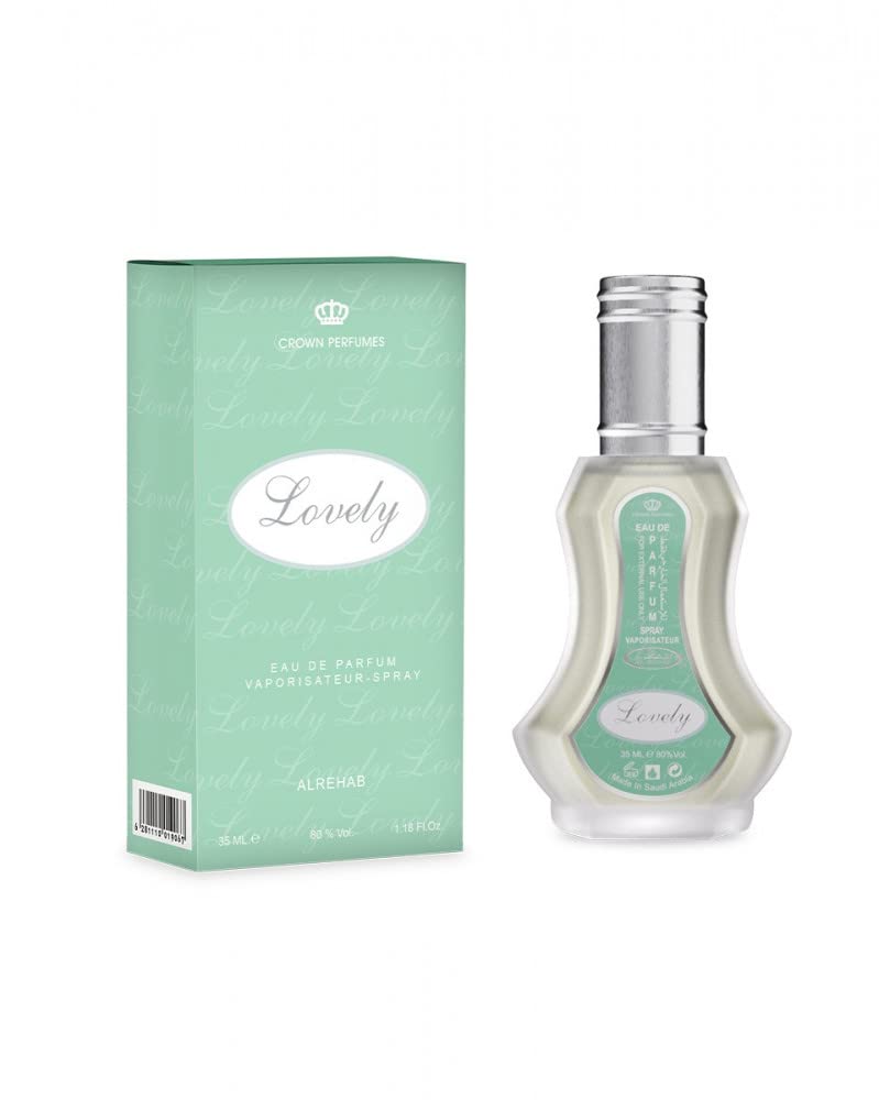 Lovely - Al-Rehab Eau De Natural Perfume Spray- 35 ml (1.15 fl. oz)- 2 pack