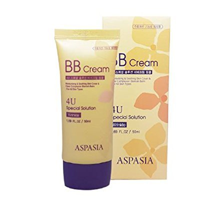 ASPASIA 4U Solution Wrinkle BB Cream - Miracle Skin Perfector, Anti-Aging, Secret Black