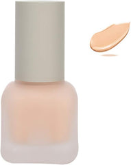 Moisturizing Makeup Liquid, Long Lasting Oil-Control Silky Delicate Face Concealer Cream Makeup Tools 30ml(natural)