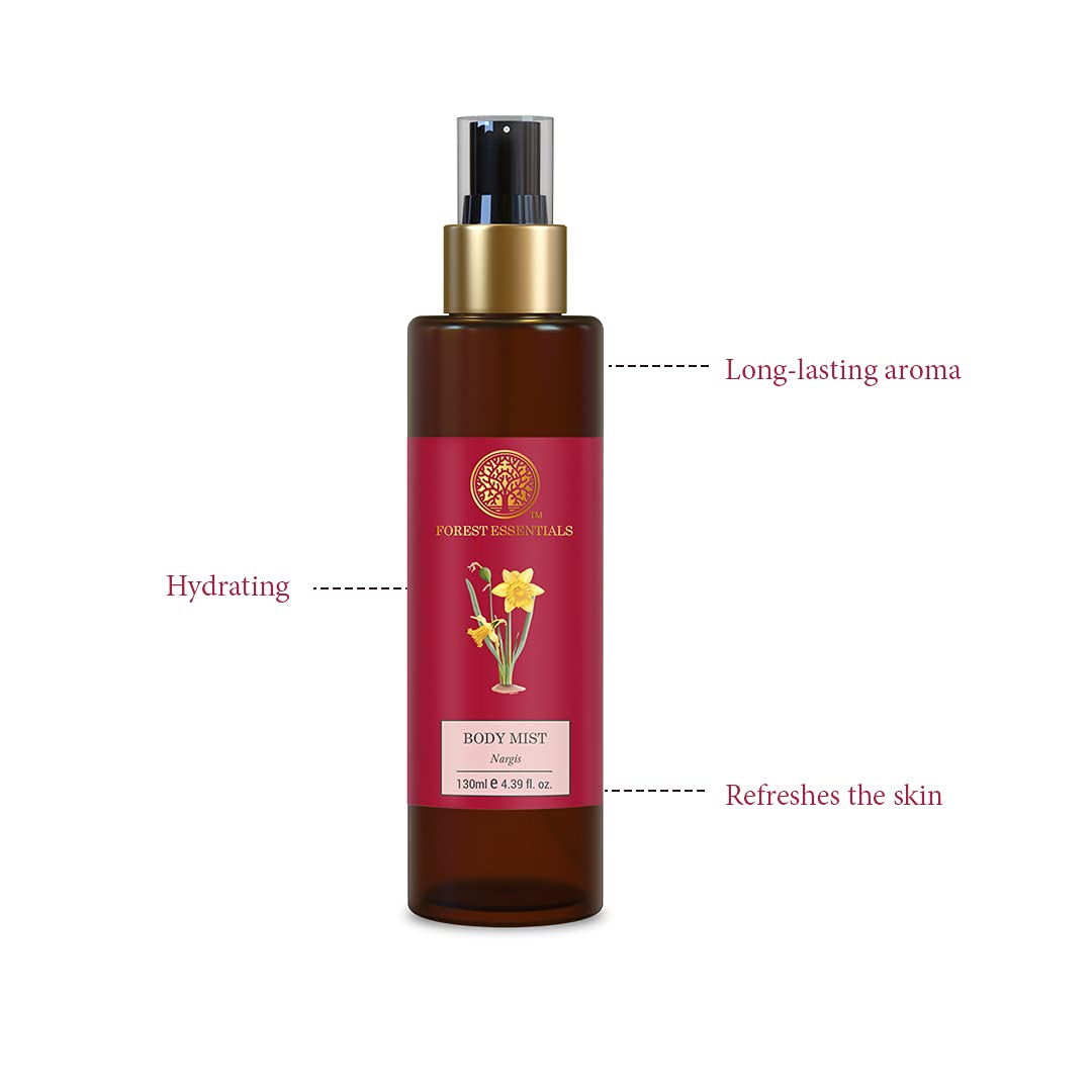 Forest Essentials Body Mist Nargis 130ml