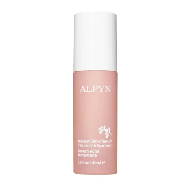 ALPYN Instant Brightening Glow Serum Multitasking Serum Visible Glow Targets Fine Lines