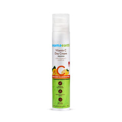 MAMAEARTH Vitamin C Face Cream, Protects Against UVA & B RAYS, Skin illumination - 50 gm