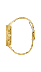 GUESS Gold-Tone Cut-Through Multifunction Watch