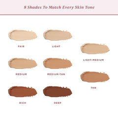 Cosmakery Foundation for Light to Full Coverage - Mousse Liquid Makeup Foundation for Uneven Skin Tone - Diverse Skin Types Mature, Dry, Oily - Oil-free, Cruelty-free (Light)