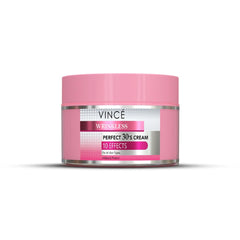 Vince Anti Wrinkles Cream – 10-in-1 Benefits – Reduces Fine Lines, Wrinkles, Sagginess & Pores – Hydrates, Brightens & Evens Skin Tone – Repairs Skin, Removes Dark Spots & Dead Skin Cells, 50ml