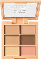 NYX PROFESSIONAL MAKEUP Conceal, Correct, Contour Palette, Light, 0.05 Ounce