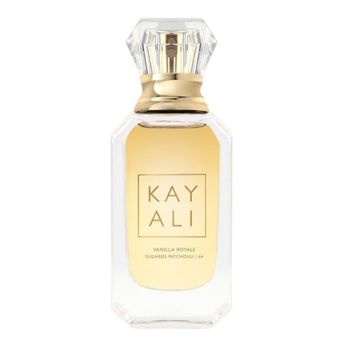 KAYALI Vanilla Royale Sugared Patchouli | 64 Eau de Parfum Intense, Travel Spray - 0.34 oz / 10 ml