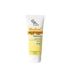 Fixderma Shadow SPF 50+ Cream - 75gm | Broad-Spectrum Sun Protection | Water Resistant Formula | PA+++, UVA & UVB Protection | Allergen, Sulphate & Paraben Free | Dermatologist Tested