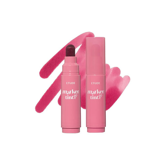 ETUDE Dear Darling Lip Marker Tint, Long-lasting, Highly Pigmented, Hydrating - #2
