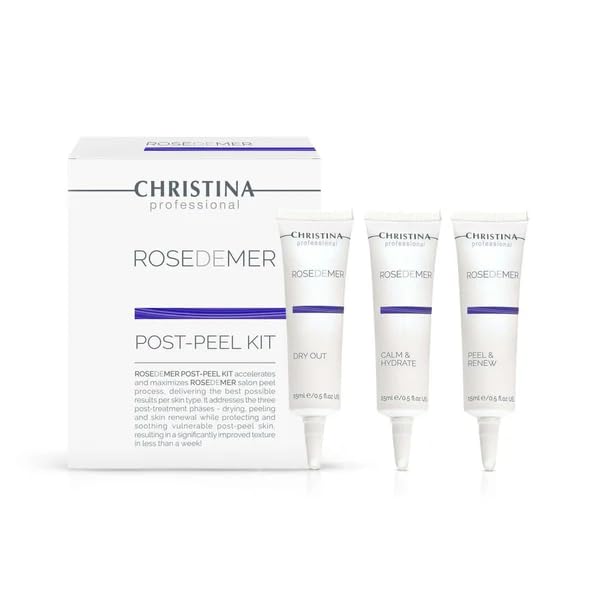 CHRISTINA RDM-POST-PEEL KIT, 3 Products, for Radiant, Youthful skin- 15ml Each