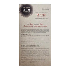 Daeng Gi Meo Ri Medicinal Herb Hair Color (No Ammonia & No PPD) (Black)