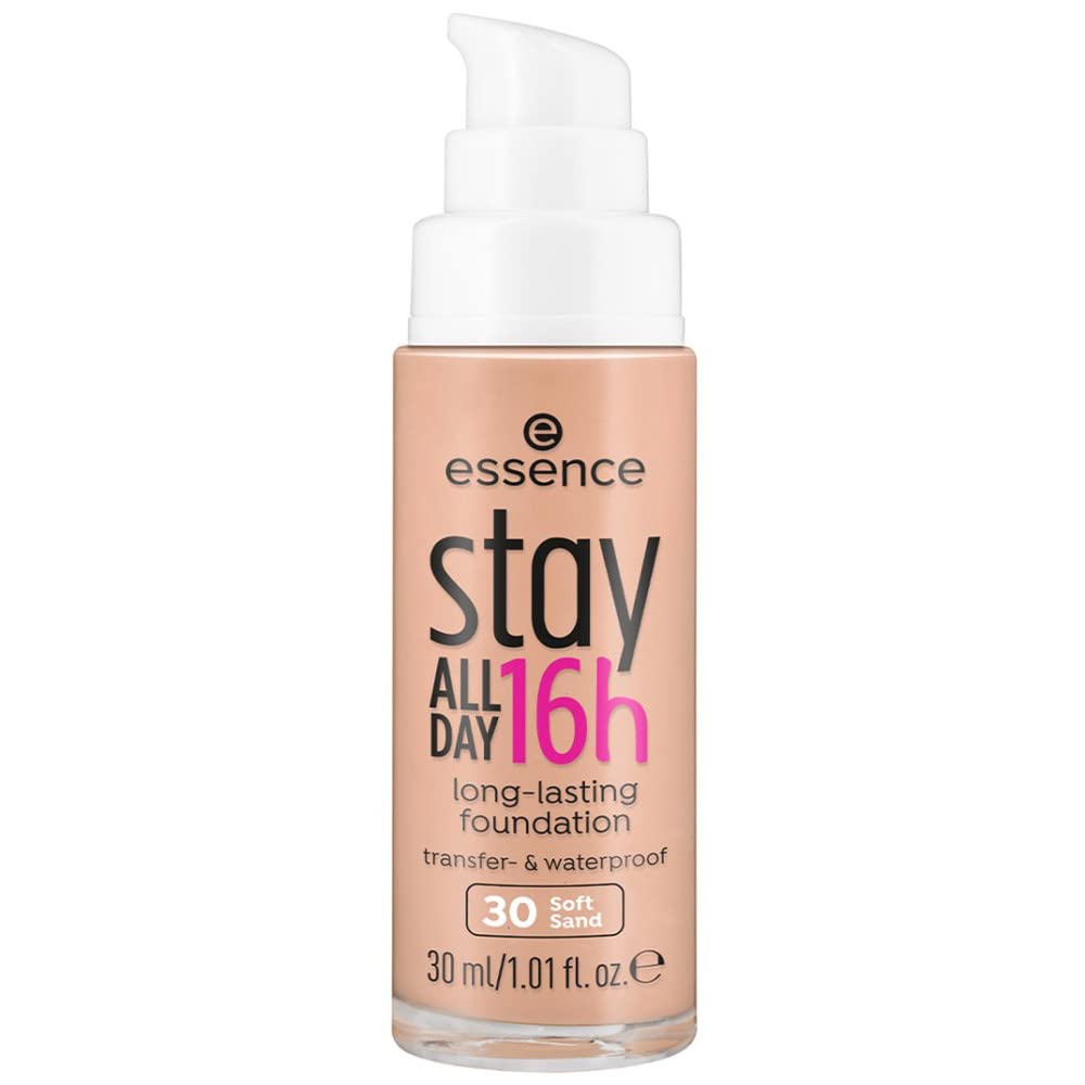 Essence Stay All Day 16H Long-Lasting Foundation (30 Soft Sand)